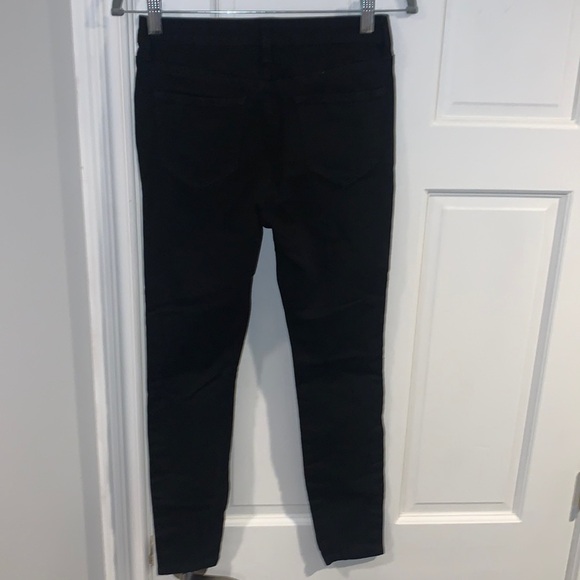 Maison Jules Velvet Side Tuxedo Stripe Jean Size 2 / Size 26 - Picture 6 of 9